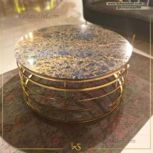 میزجلومبلی استیل