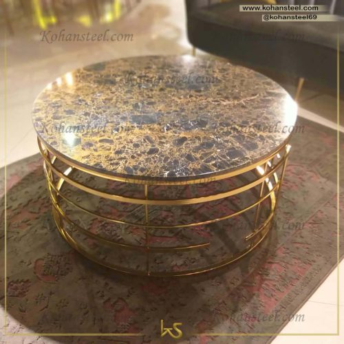 میزجلومبلی استیل