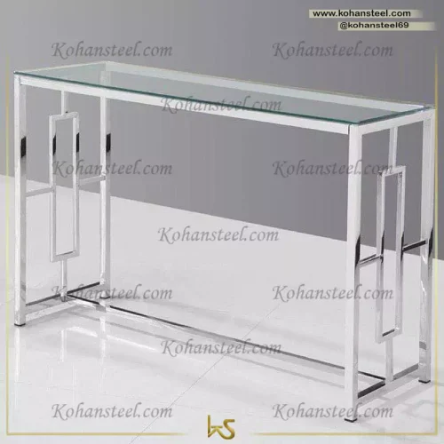 میز کنسول استیل