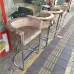 صندلی بار استیل