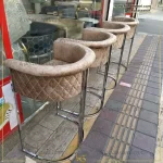 صندلی استیل