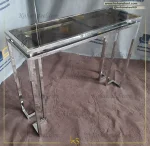 کنسول استیل با رویه شیشه