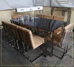 میز ناهار خوری استیل
