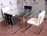 میز ناهار خوری استیل