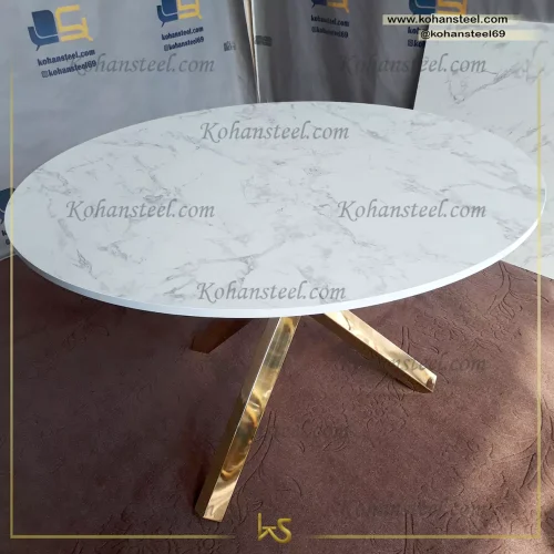 میز ناهار خوری استیل